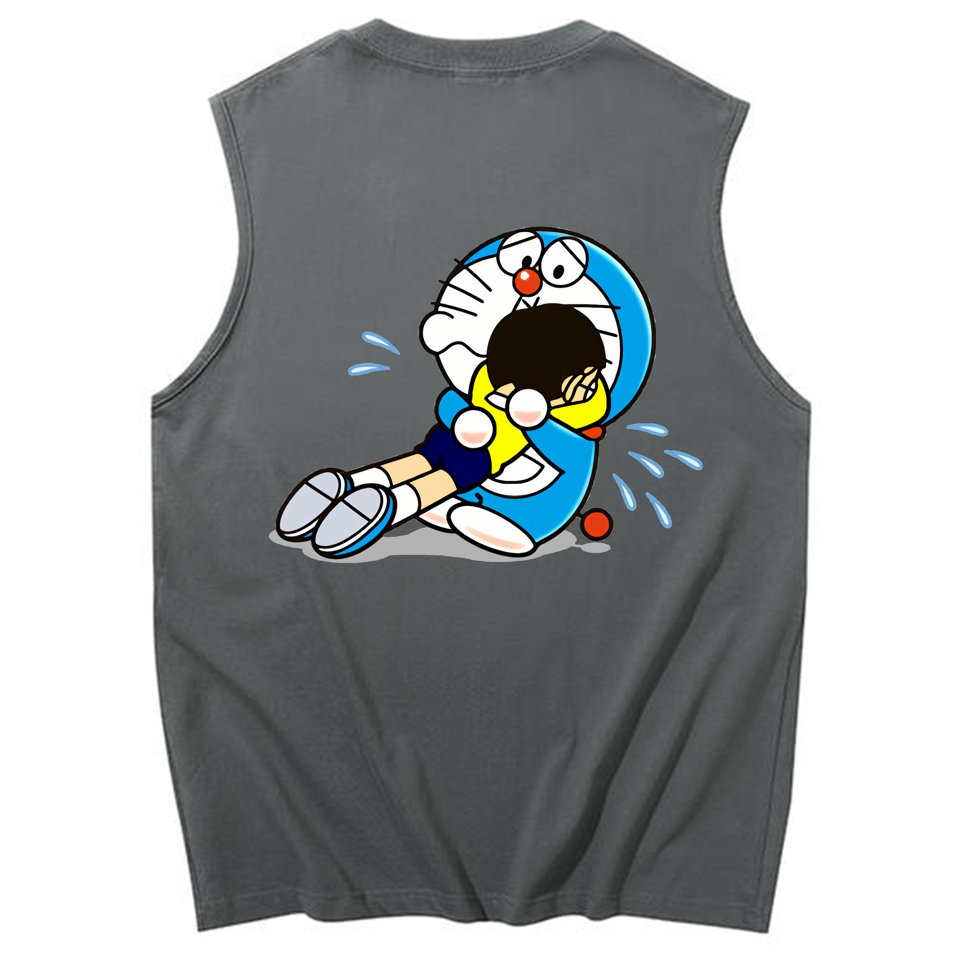 （画像用） ドラえもん Doraemon コットン100％タンクトップ（背面プリント）